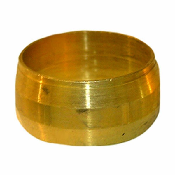 Larsen Supply Co 0.62 in. Brass Compression Sleeve, 6PK 207969